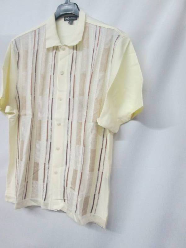 lot 66 image: Silversilk Mens 2-pc. Knit-Front Pant Set
