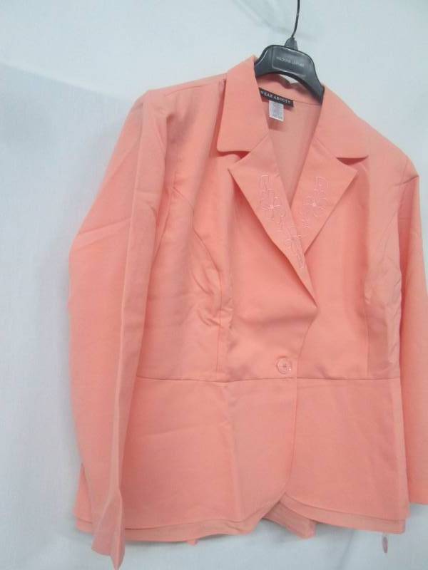 lot 54 image: Wearabouts Plus 2-pc. Peplum Skirt Suit Set