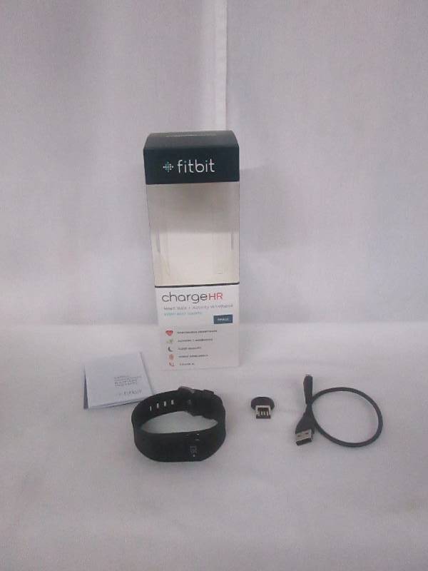 lot 11 image: Fitbit ChargeHR HeartRateActivitySleep Tracker