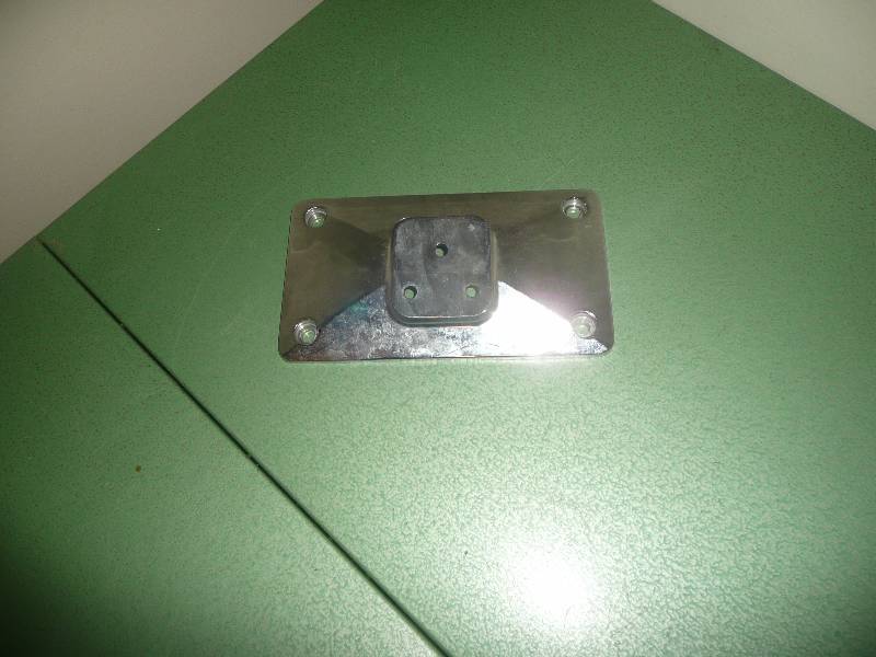 HARLEY DAVIDSON CHROME LICENSE PLATE HOLDER