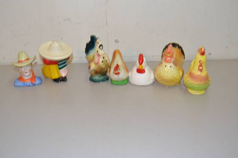 lot 161 image: Salt and Pepper Shakers