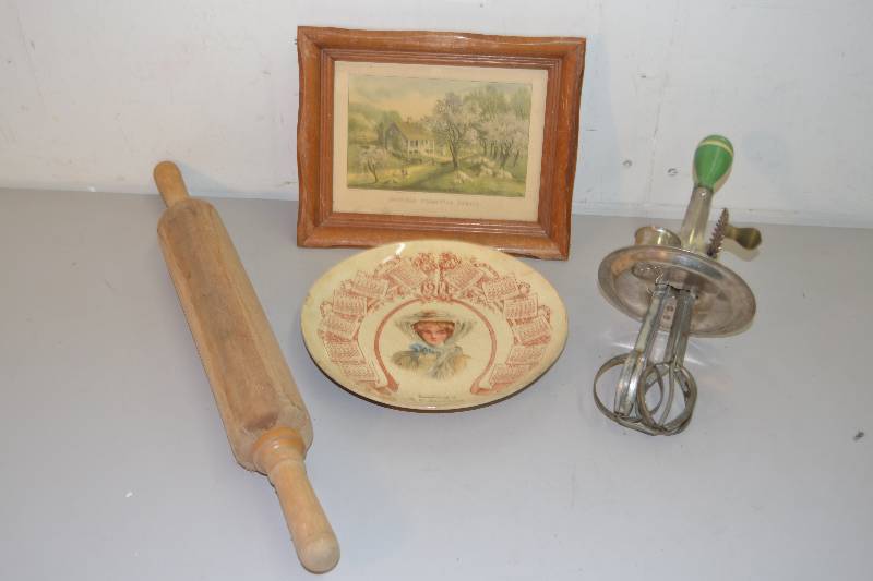 lot 181 image: Currier & Ives and Vintage household