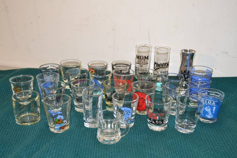 lot 182 image: Shot Glasses