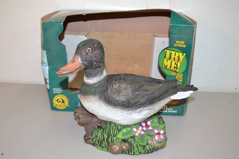 lot 185 image: Max Mallard talking Duck