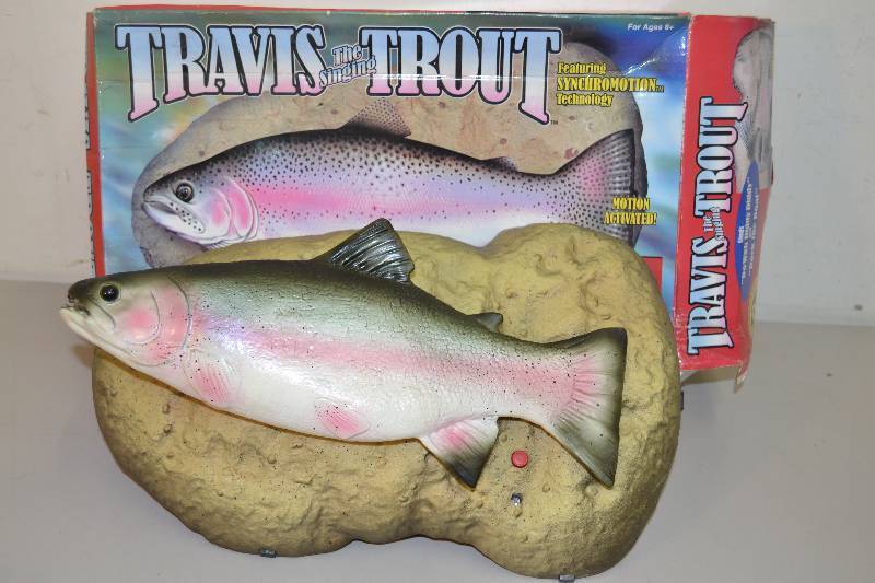 lot 187 image: Travis the Singing Trout