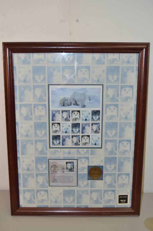 lot 20 image: Arctic Animal Stamps.