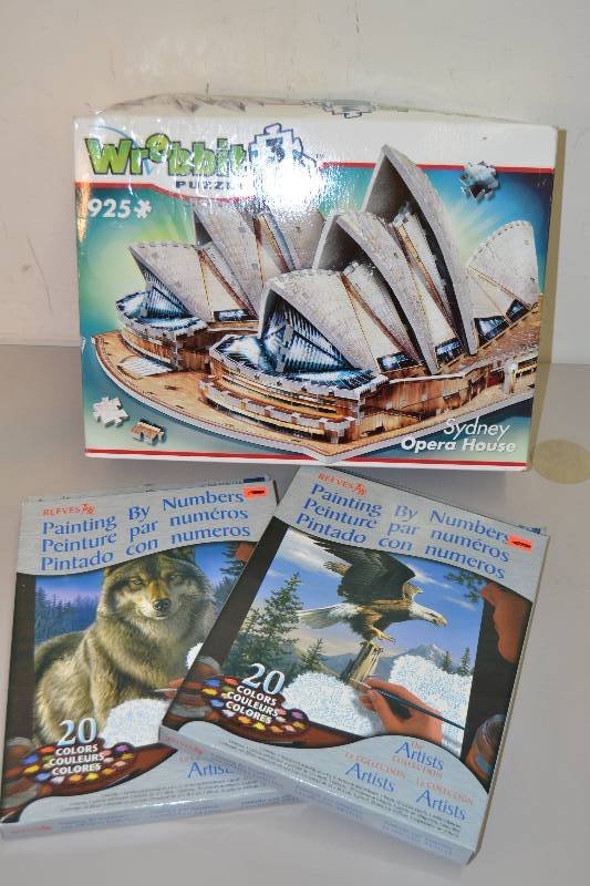 lot 26 image: Painting Puzzle