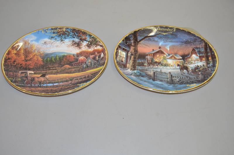 lot 29 image: Terry Redlin Plates