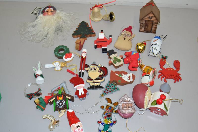 lot 62 image: Christmas Ornaments