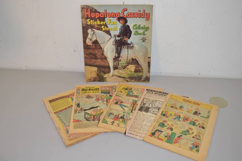 lot 81 image: Vintage comics