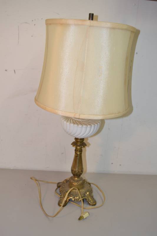 lot 95 image: Vintage Lamps with Shade