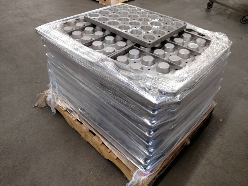 lot 19 image: Approx. (45) Steel Muffin Pans, 25 ...