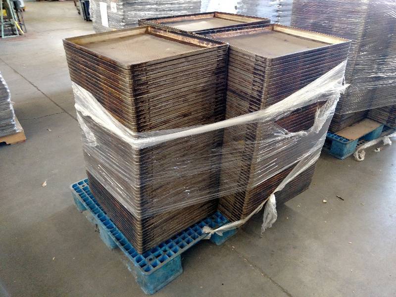 lot 28 image: Approx. (162) Steel Sheet Pans, Per...