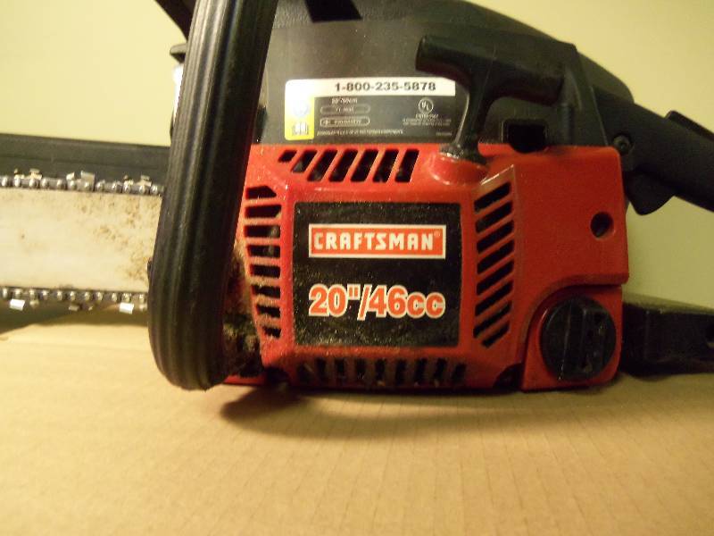 Craftsman Chainsaw 20" 46cc with Case | November Consignment 11001 | K-BID