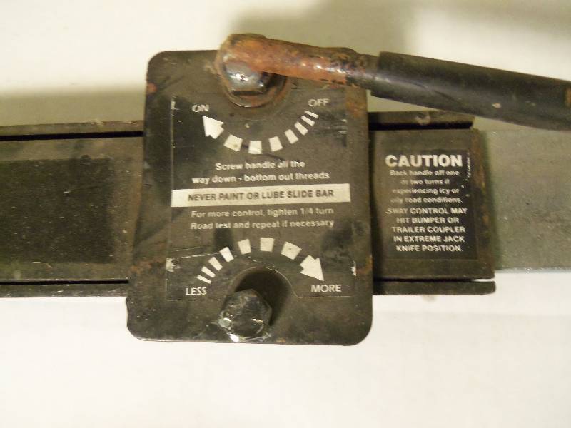 lot 17 image: Eaz-Lift Sway Control Bars