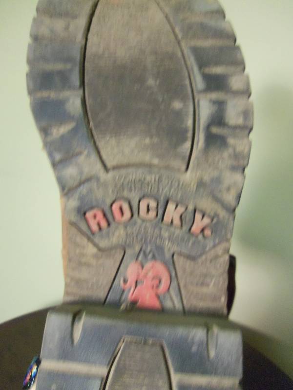 lot 32 image: NEW Rocky Mountain Steel Toed Boots Size 11W