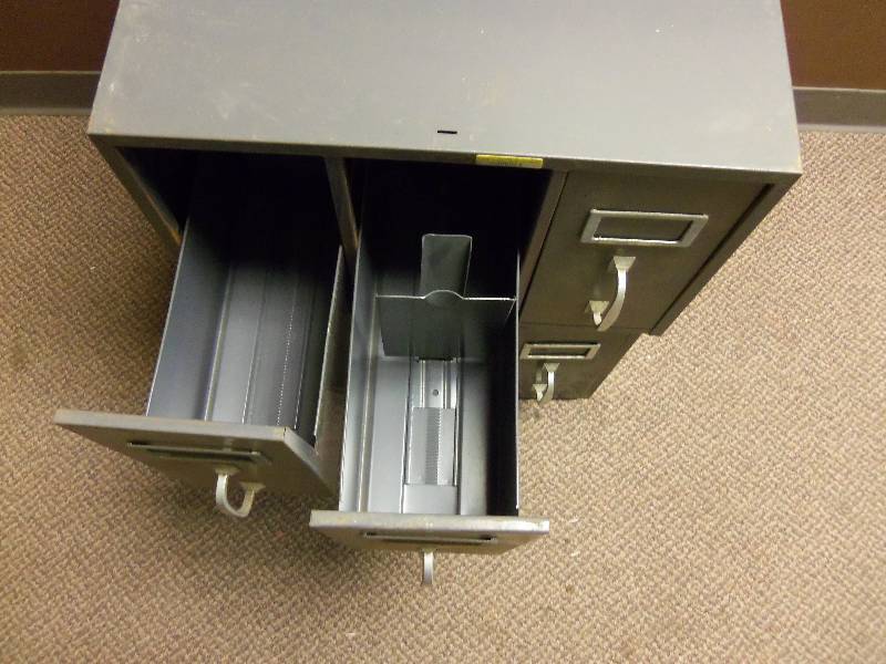 lot 35 image: BookBinderMagazine Storage File Cabinet -  Lot of 2
