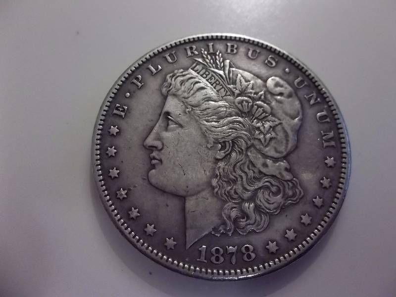 1878 S Morgan Silver Dollar