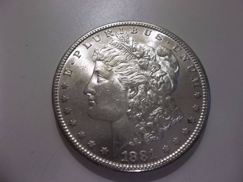 1881 S Morgan Silver Dollar High Grade
