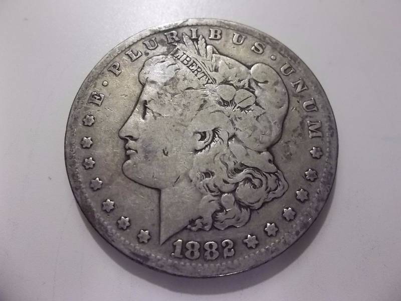 1882 S Morgan Silver Dollar