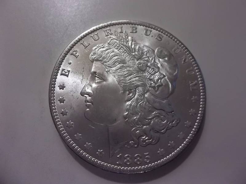 1885 O Morgan Silver Dollar Very High Grade