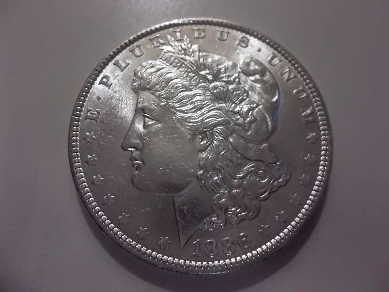 1886 Morgan Silver Dollar High Grade