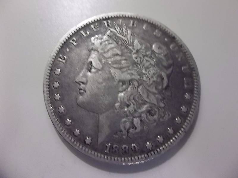 1889 O Morgan Silver Dollar