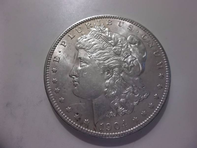 1904 O Morgan Silver Dollar  Higher Grade