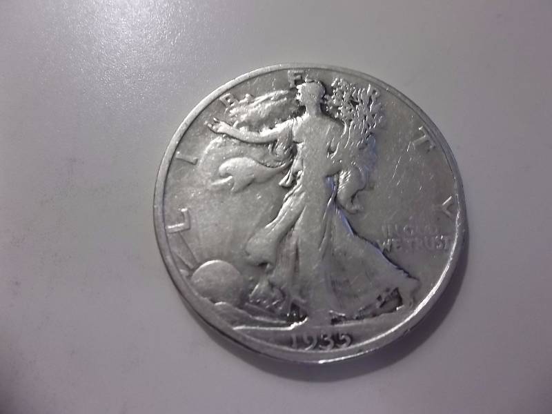 1935  Walker Half Dollar Polished
