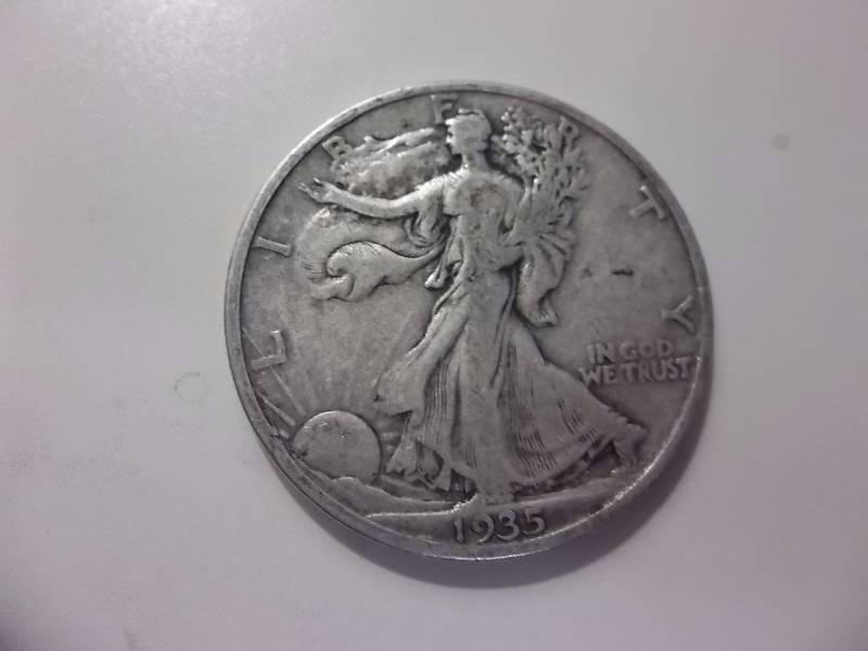 1935 S  Walker Half Dollar