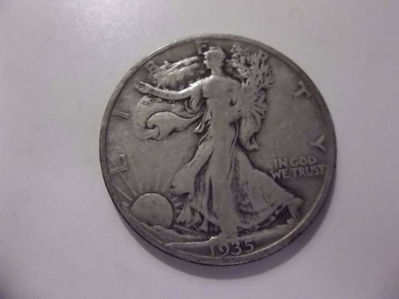 1935 D Walker Half Dollar