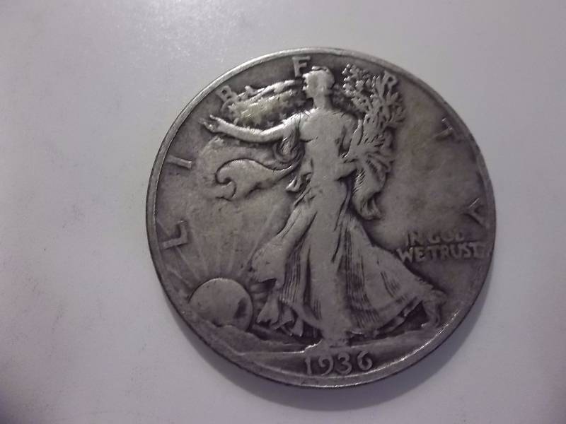1936 D Walker Half Dollar