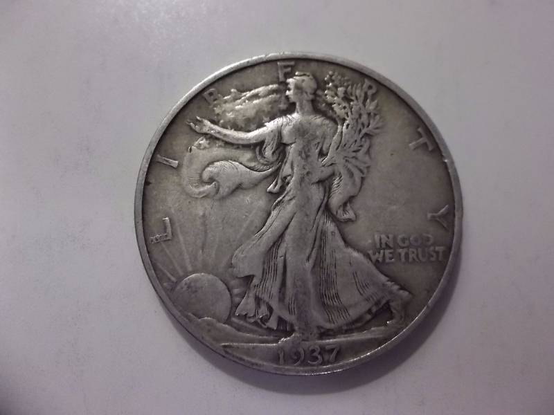 1937 S Walker Half Dollar
