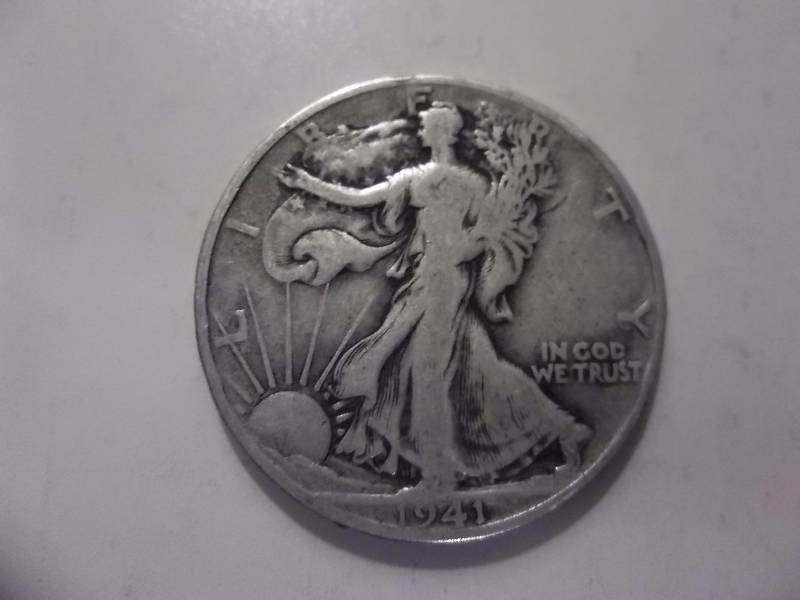 1941 S Walker Half Dollar
