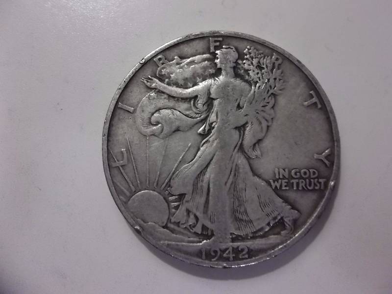 1942 S Walker Half Dollar