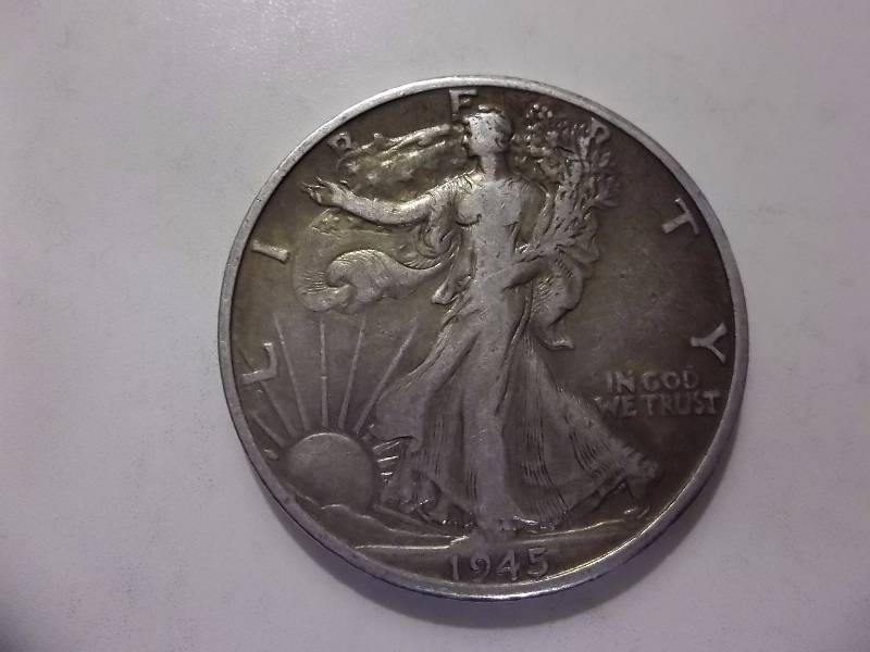 1945 D  Walker Half Dollar Better Grade