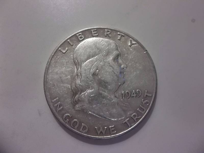 1949 D Franklin Half Dollar Better  Grade