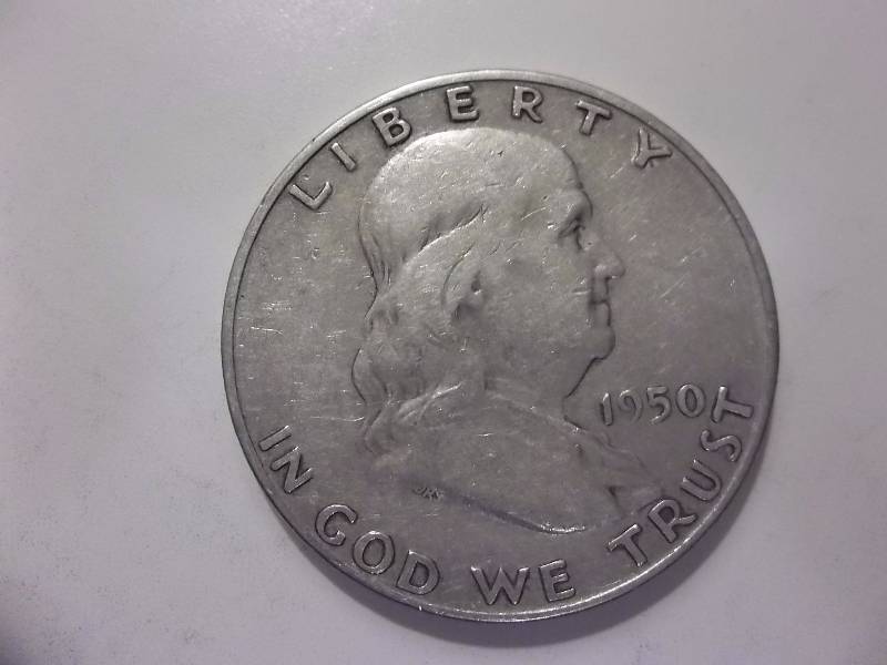 1950 D Franklin Half Dollar Higher Grade