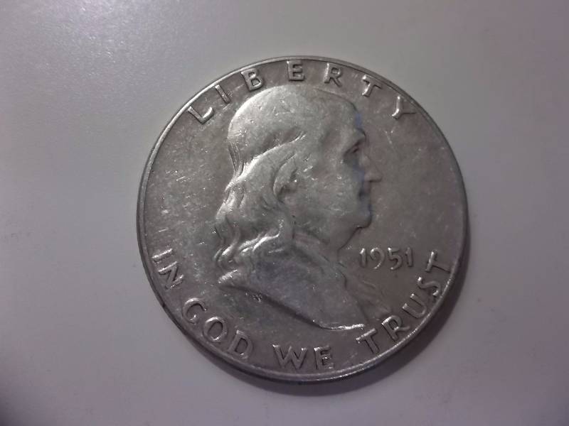 1951 Franklin Half Dollar Better Grade
