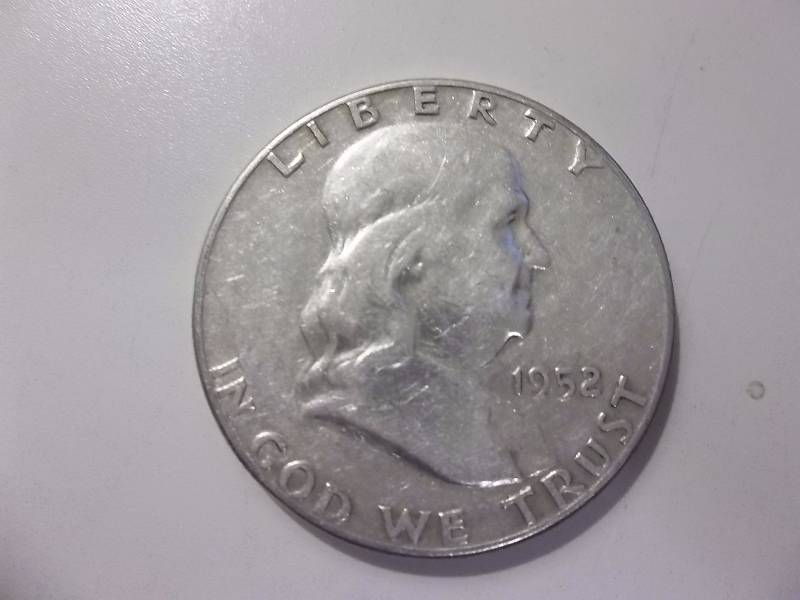 1952 Franklin Half Dollar Better Grade
