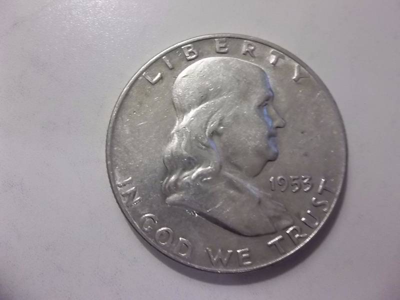 1953 D Franklin Half Dollar Better Grade