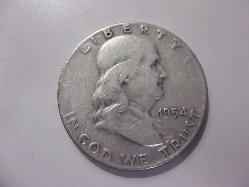 1954 Franklin Half Dollar Better Grade