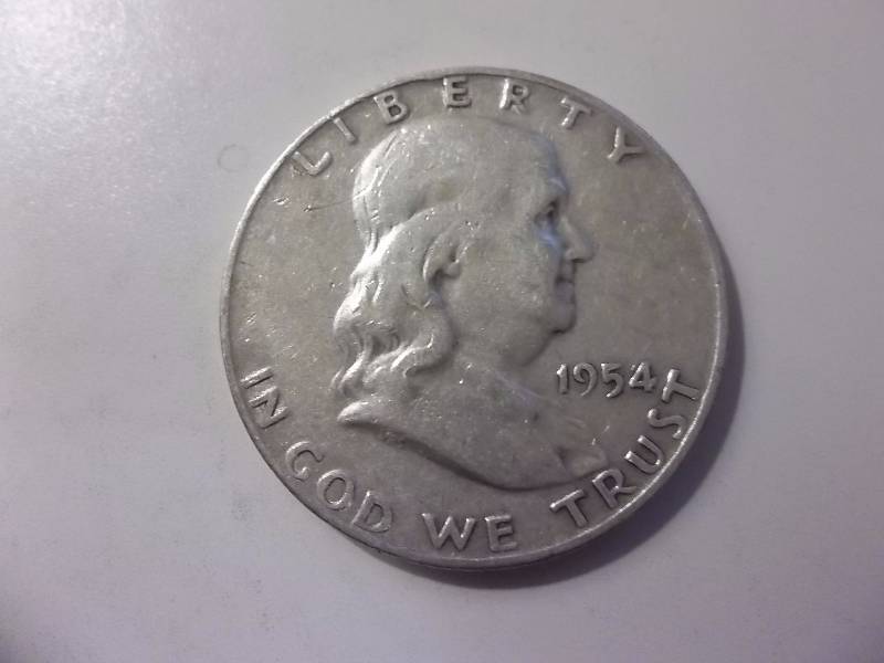 1954 D Franklin Half Dollar Better Grade