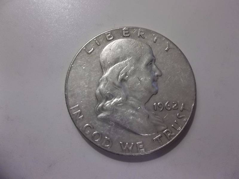1962 D Franklin Half Dollar Better Grade