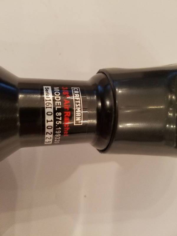 lot 27 image: Craftsman 38 Air Ratchet..Brand New In Box