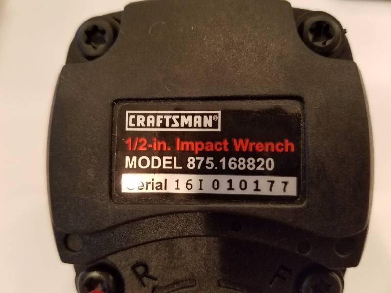lot 26 image: Craftsman 12 -in.Impact Wrench...Brand New