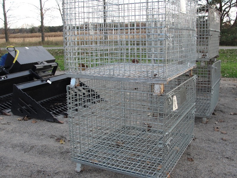 Stackable Wire Containers