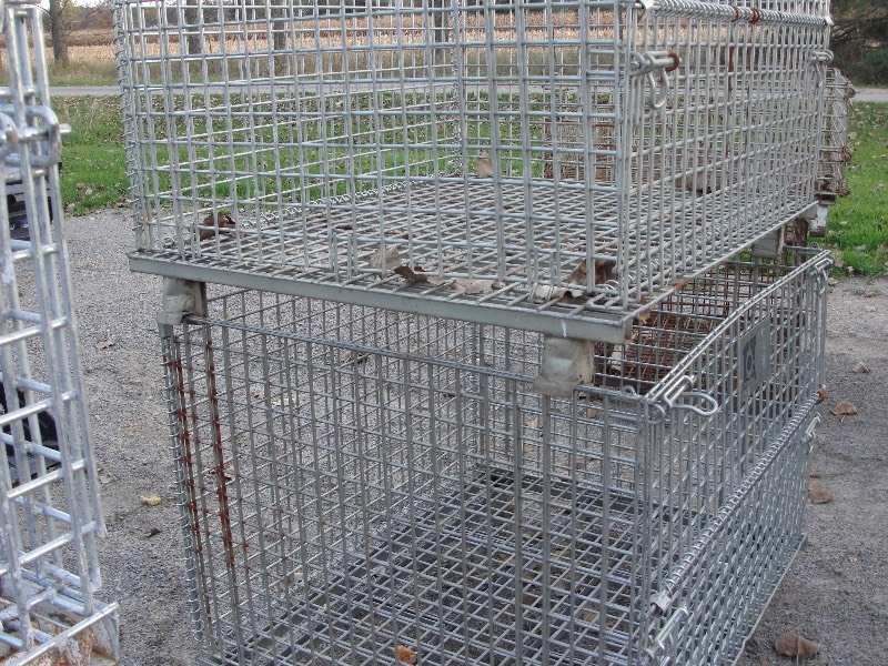 Stackable Wire Containers