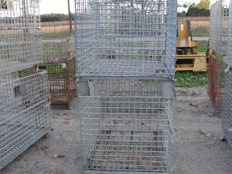 Stackable Wire Containers