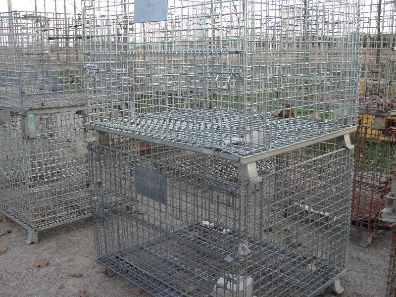 Stackable Wire Containers
